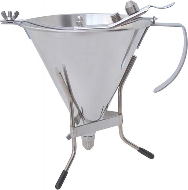 de Buyer Kwik Pro sauce and fondant funnel with stand