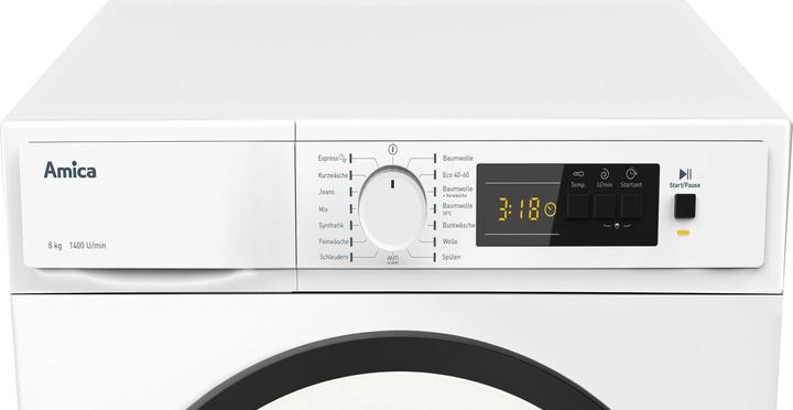 Produktbild Amica Waschautomat (8 kg, Links)