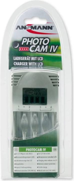 Actual product image Ansmann Photocam IV (4 pcs., Chargers without battery)