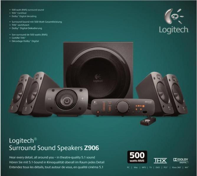Produktbild Logitech Z906