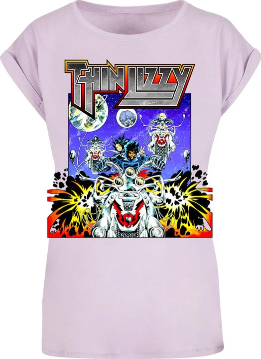 Produktbild Merchcode Ladies Thin Lizzy - TL Rocker Extended Shoulder Tee - 181483 (S)