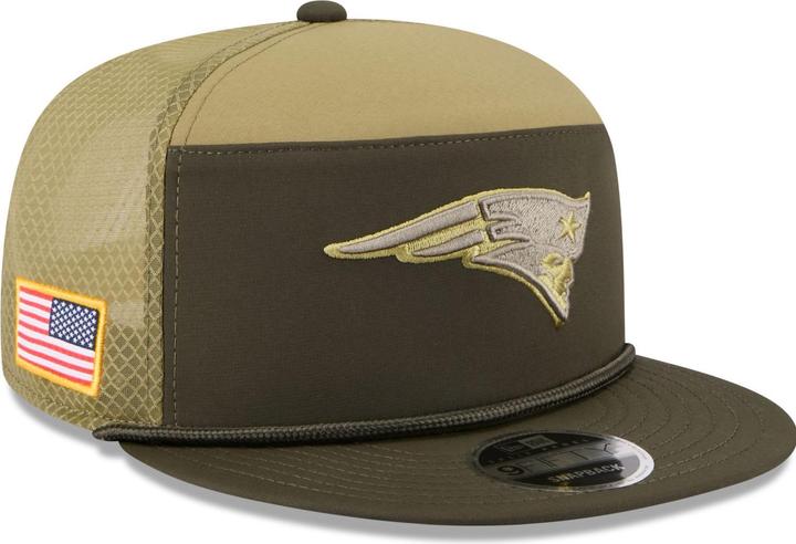 Produktbild New Era 9Fifty Split Panel Cap - Salute New England Patriots (One Size)