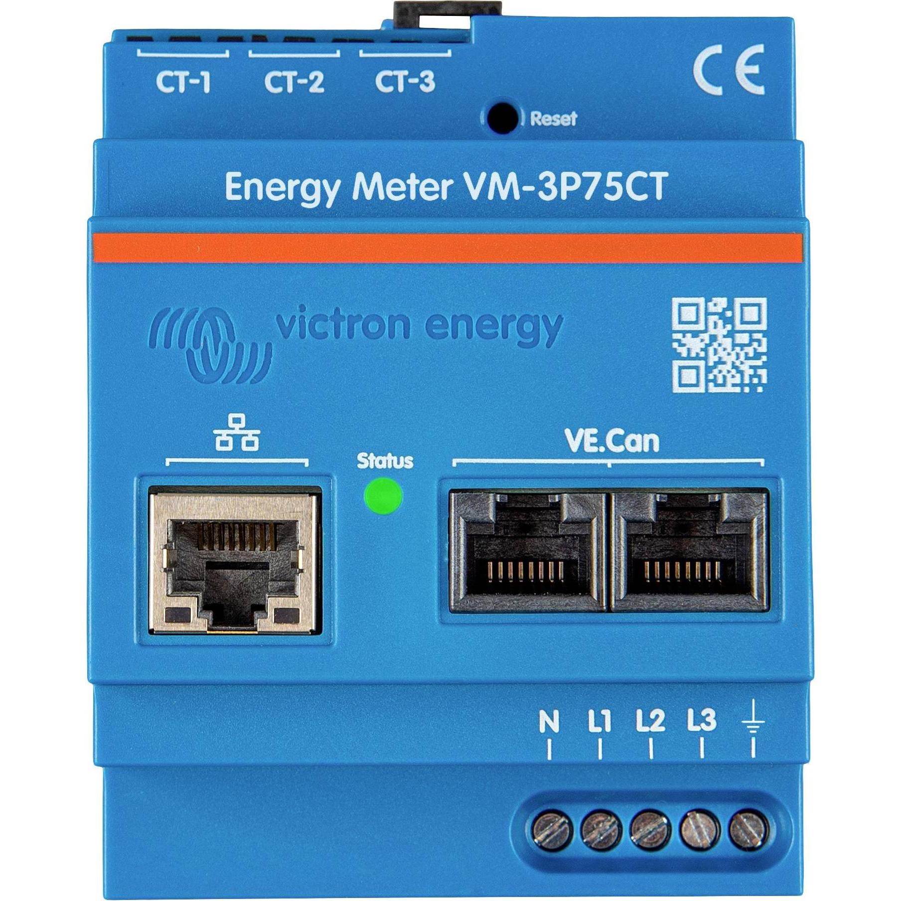Victron Energy, Misuratore energia, Contatore di energia VM-3P75CT - Ve.Can - Ethernet