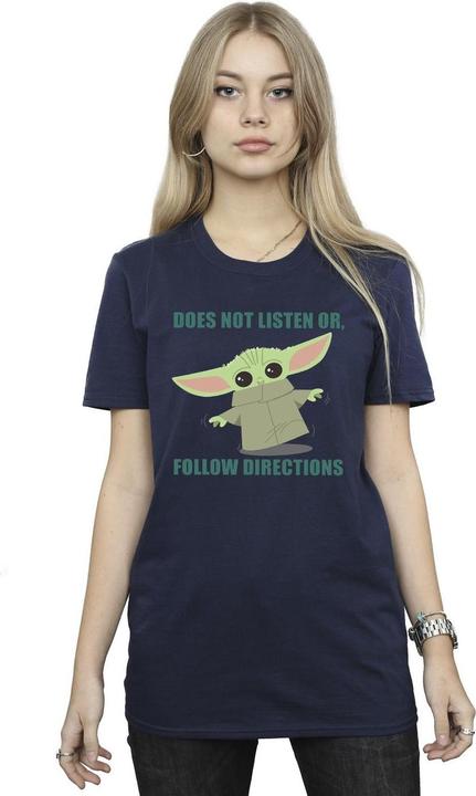 Produktbild Star Wars The Mandalorian Grogu Does Not Listen TShirt (XXL)