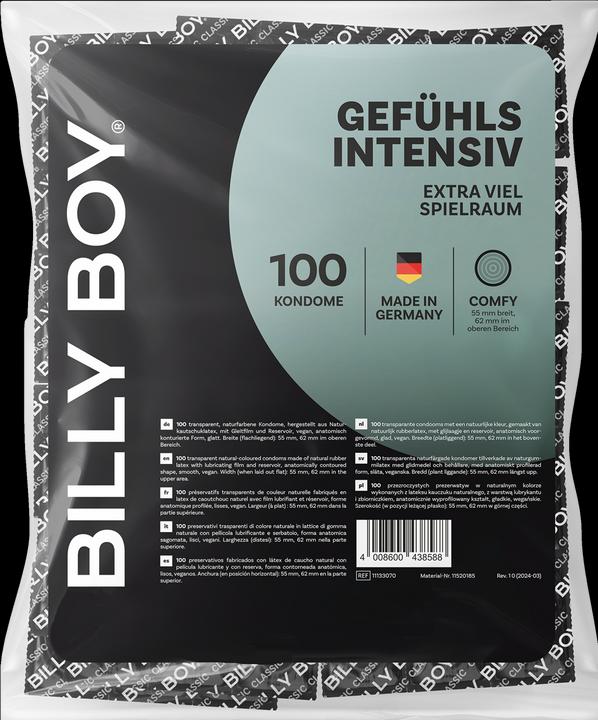 Billyboy BILLY BOY Condoms Sensory Intensive 100 pack (100 pcs.)