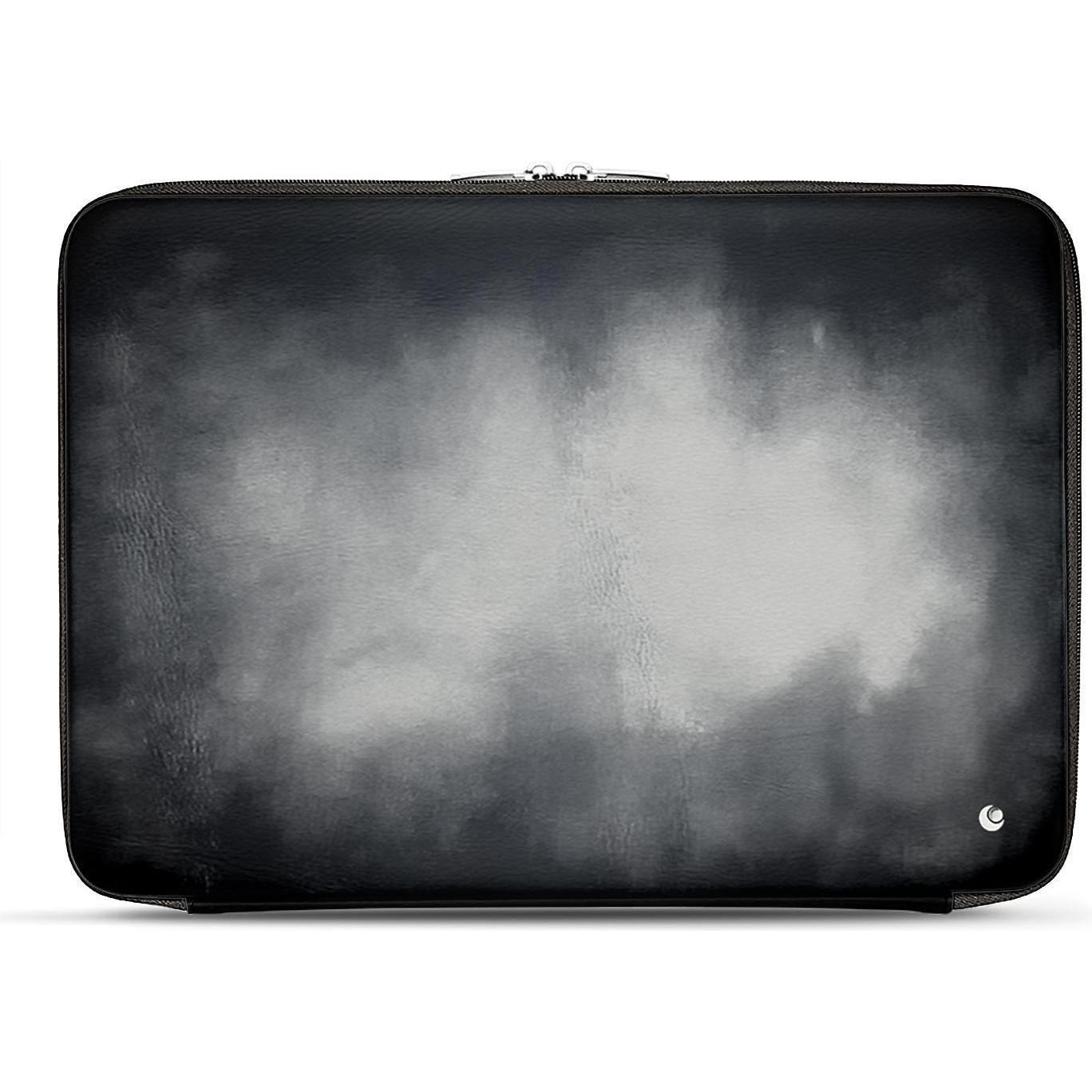 Noreve Lederhülle, Notebooktasche, Grau