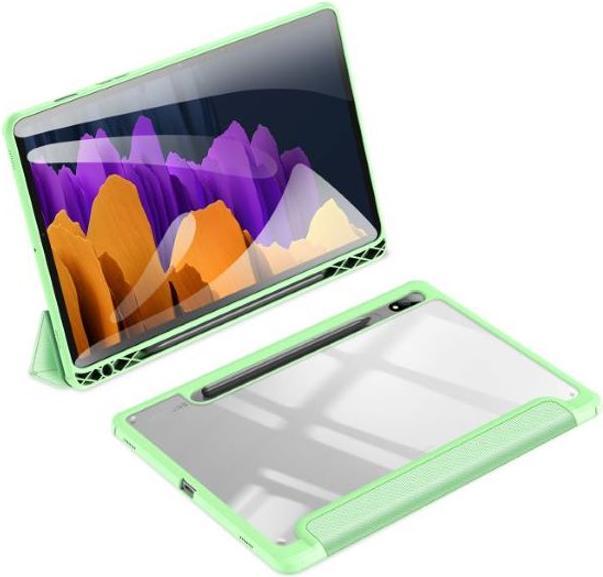 Actual product image Dux Ducis Toby Series Leather Book Cover Case (Galaxy Tab S8, Galaxy Tab S7)