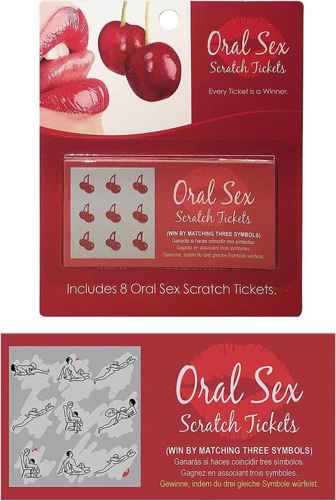 Image du produit Kheper Games Billets Oral Sex Scratch (Jeu de cartes, Français, Anglais, Espagnol)