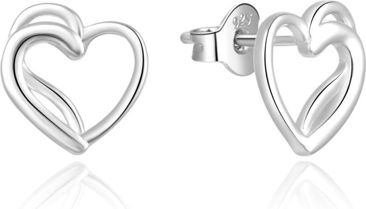 Immagine prodotto Moiss Orecchini in argento con borchie Cuore E0002440 (L)
