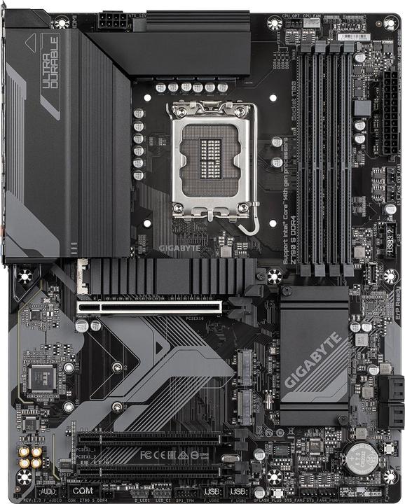 Image du produit Gigabyte Z790 S DDR4 (LGA 1700, Intel Z790 Express, ATX)