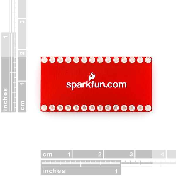 Image du produit SparkFun Adaptateur SSOP vers DIP 28 broches