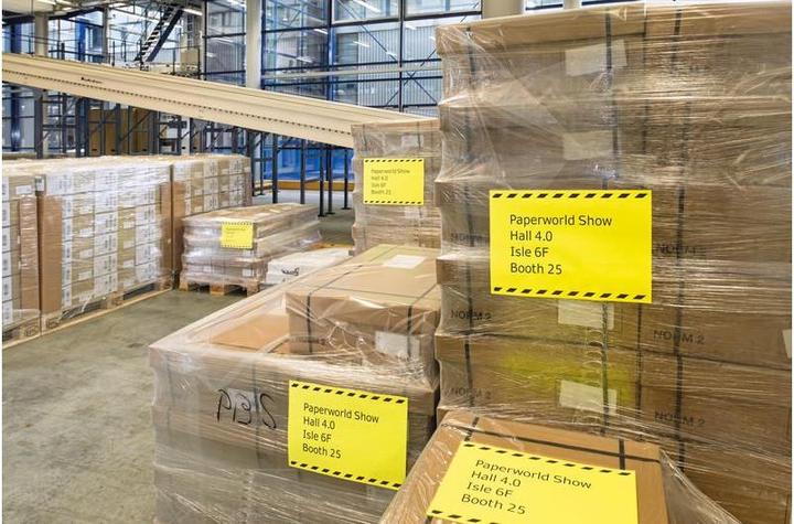 Produktbild HERMA Neon Etiketten A4