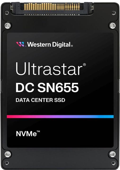 WD Ultrastar DC SN655 U.3 7.68TB PCIE TLC RI-1DW/D Dual Port BICS5 SE (7680 GB, 2.5")