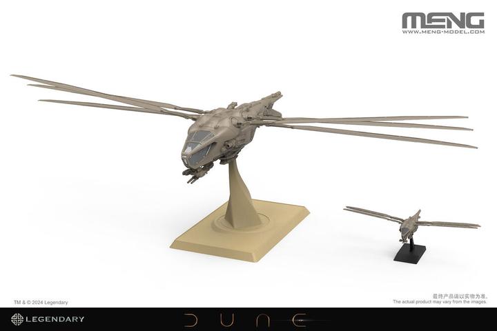 Actual product image Meng-Model Dune Harkonnen Ornithopter