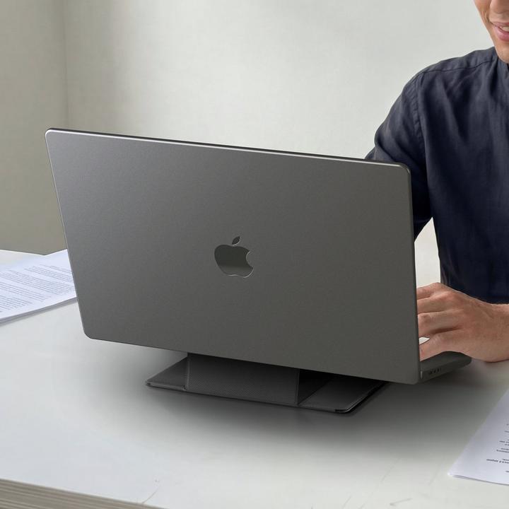 Produktbild Spigen - Laptop & Tablet Stand LD201-S8 (AMP11117) - Foldable Type, Slim Fold - Black