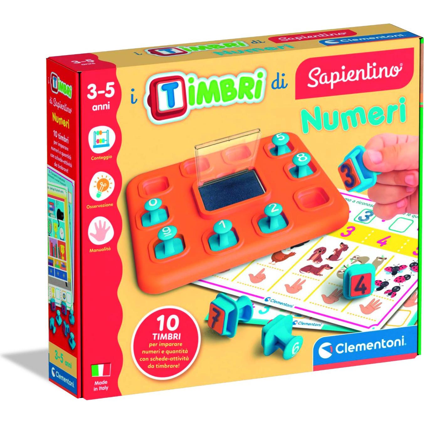 Clementoni I Timbri di Sapientino - I Numeri