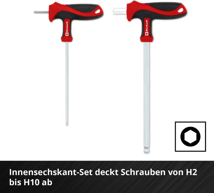 Actual product image Einhell Einleger E-Case T-Griff 9-tlg.