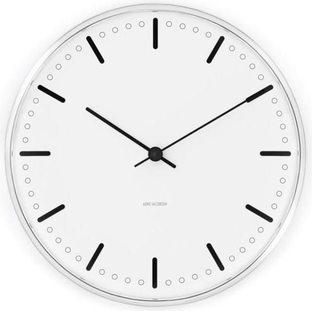 Actual product image Rosendahl Arne Jacobsen City Hall Wall Clock (21 cm)