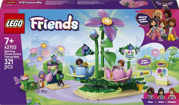 LEGO Feentassen-Karussell mit Blumendeko (42702, LEGO Friends)