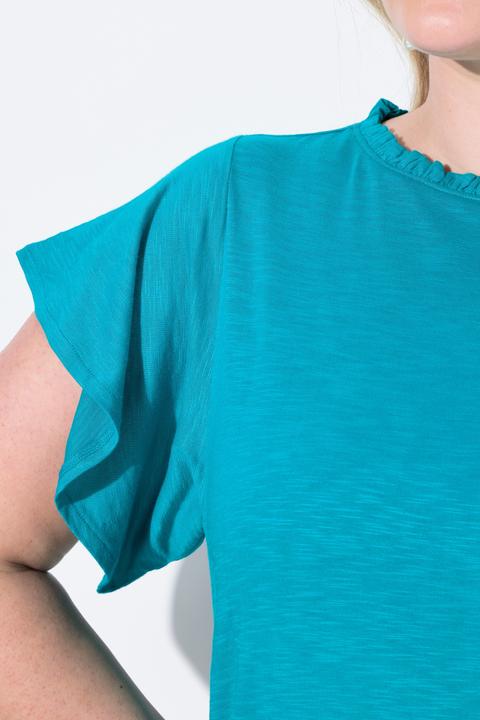 Immagine prodotto Miamoda T-Shirt, A-Linie, Ausschnitt-Rüsche (48)