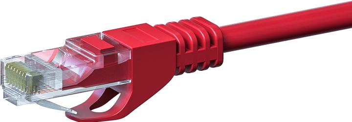 Produktbild Dsit CAT5e Netzwerkkabel, U/UTP, 2 meter, Rot, 100% Kupfer (UTP, CAT5e, 2 m)