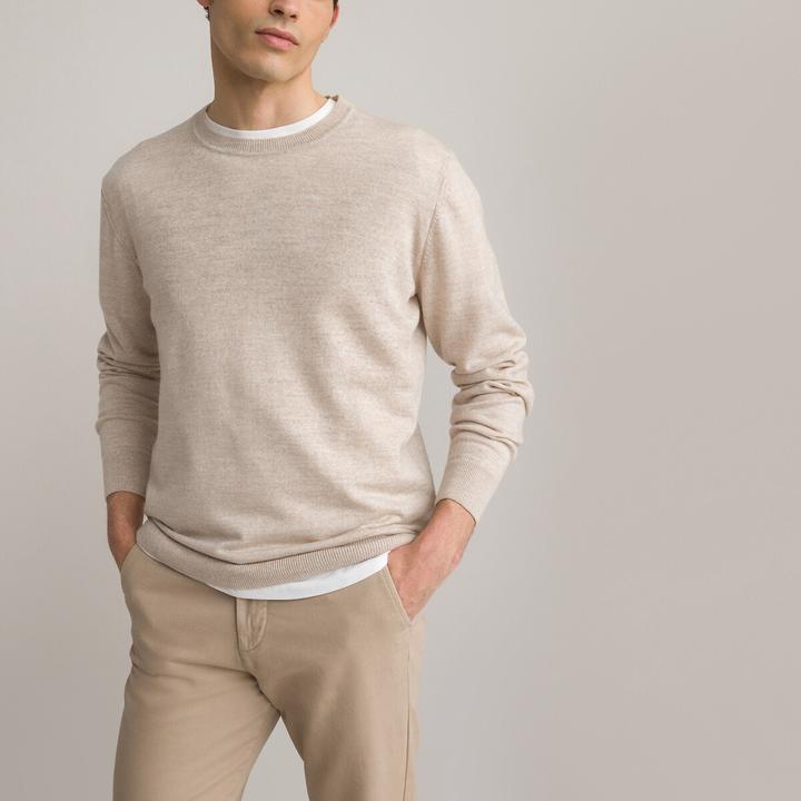 Actual product image La Redoute Collections 100% Merino Wool Sweater (XL)