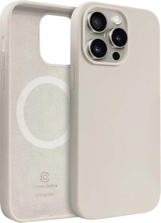 Image du produit Crong Color Cover Magnetic - iPhone 15 Pro Max MagSafe Cover (pierre sans) (Apple iPhone 15 Pro Max)