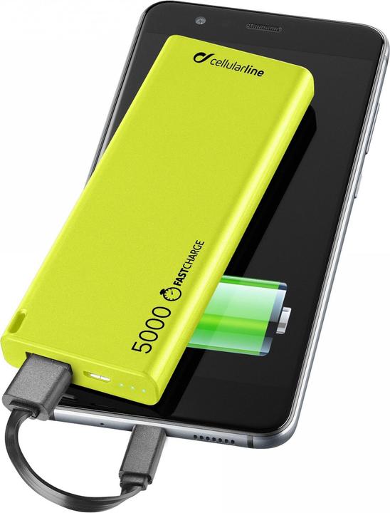 Cellularline Freepower Slim (5000 mAh, 10 W, 18.50 Wh)