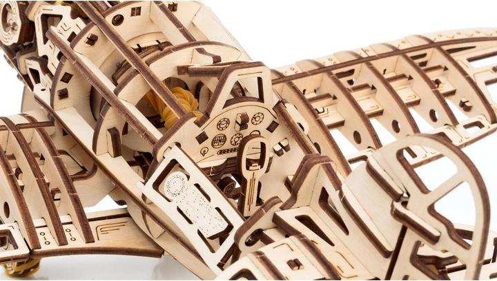 Actual product image Eco Wood Art Aircraft