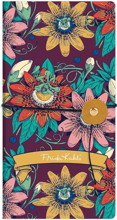 Image du produit Clairefontaine Frida Kahlo, Carnet slim 9x18 80P U ass (Blanc, Couverture souple)