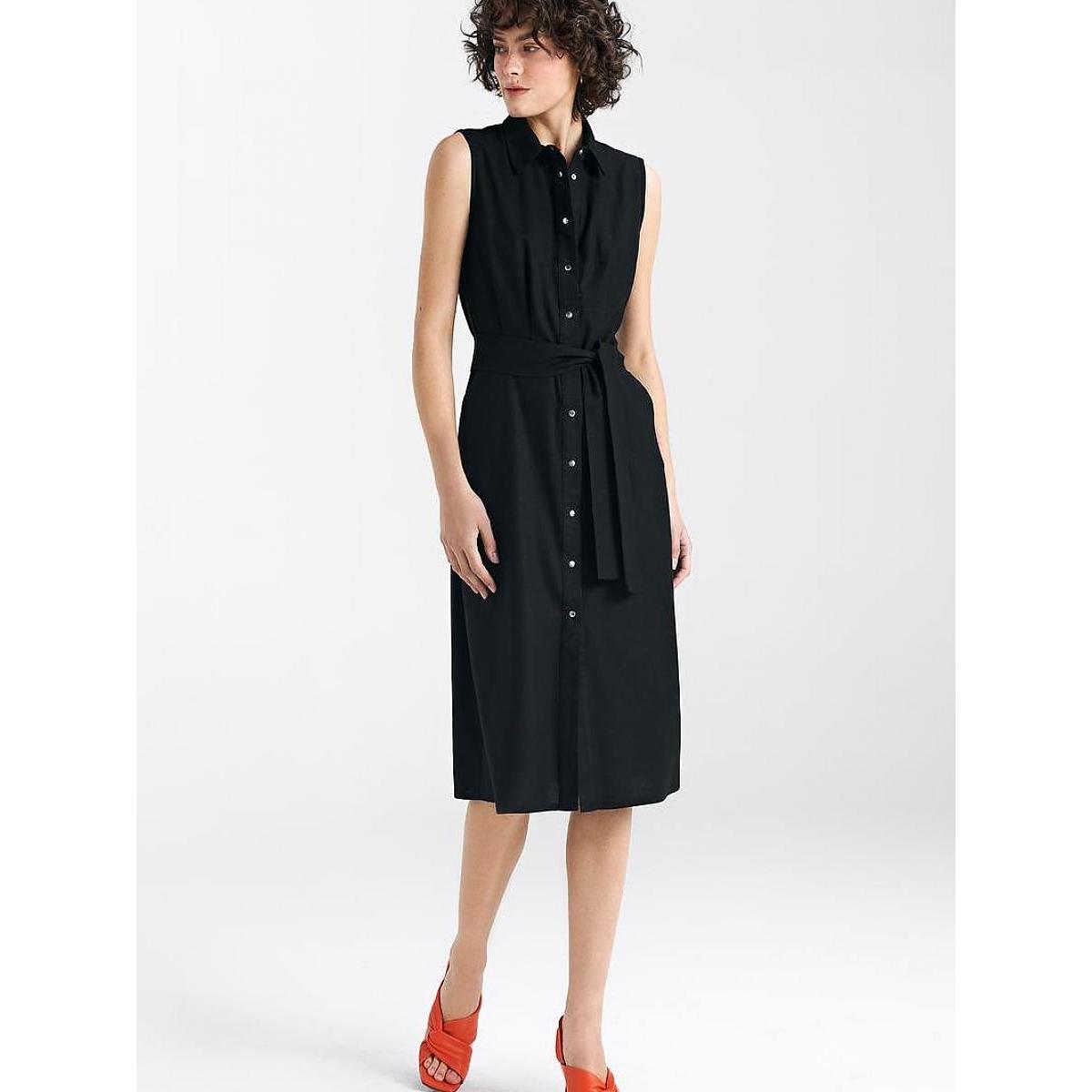 Nife, Damen, Kleider, Alltagskleid model, Schwarz, (44)