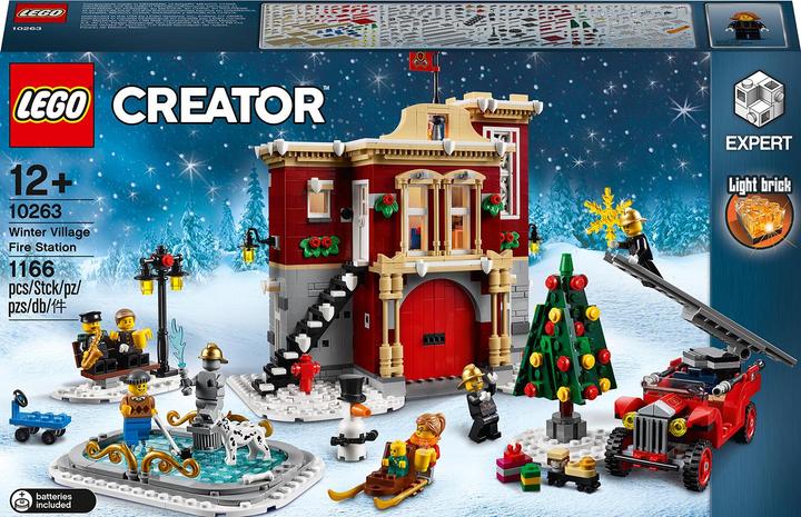 Image du produit LEGO La caserne de pompiers en hiver (10263, LEGO Creator Expert)
