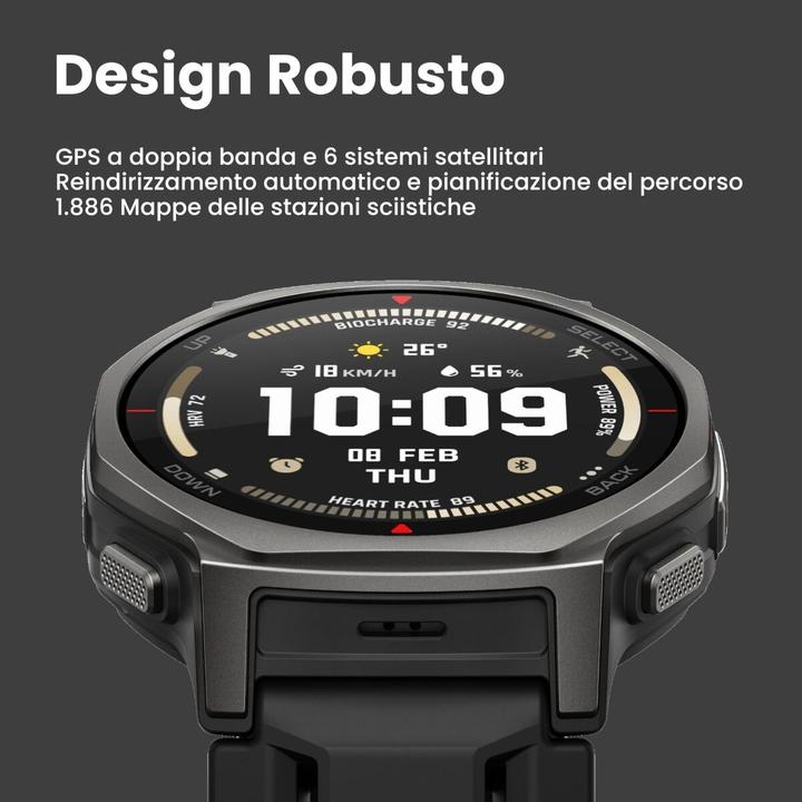 Image du produit Amazfit T-Rex 3 Pro, 44mm, Tactical Black Smartwatch (44 mm)