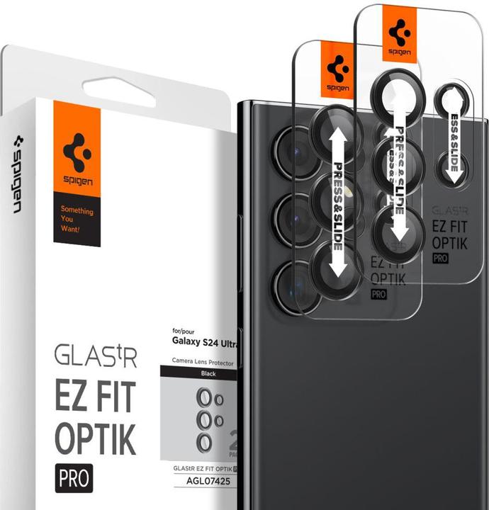 Spigen Optik Pro EZ Fit (2 Stück, Samsung Galaxy S24 Ultra)