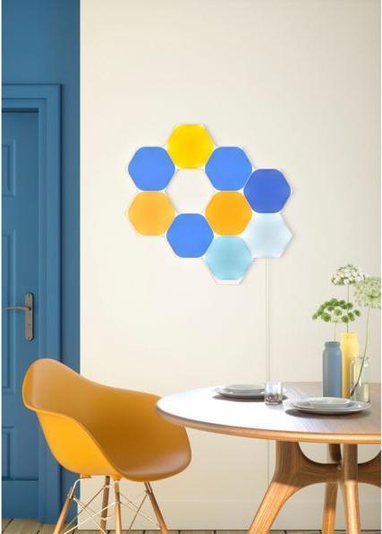Actual product image Nanoleaf Shapes Hexagon Starter Kit (9x) (100 lm)