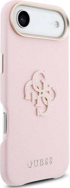 Produktbild Guess PU Resin Logo Case for iPhone Air Pink (Apple iPhone Air)