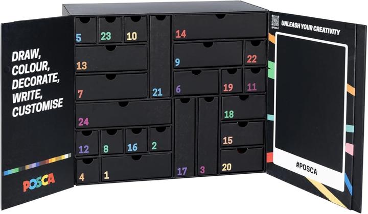 Actual product image Posca Advent calendar