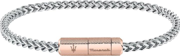 Immagine prodotto Maserati Bracciale in acciaio (22 cm, Acciaio inossidabile)