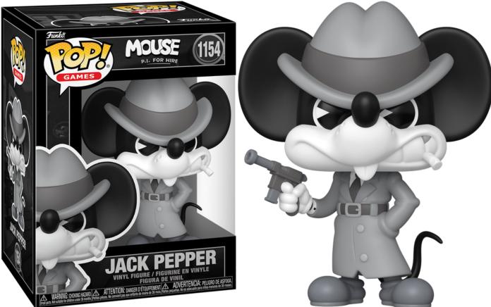 Image du produit Funko POP Mouse: P.I. For Hire Jack Pepper