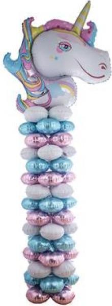 Image du produit Espa Funny Fashion Colonne de ballons licorne DIY