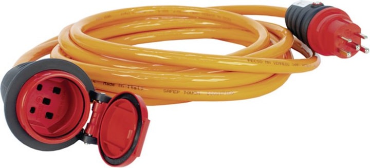 Actual product image Steffen Industrial extension cable EPR-PUR 5x2.5mm2 10m T25 IP55 (10 m, Type 25)
