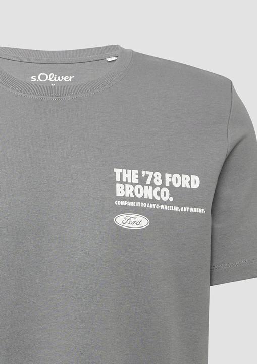 Produktbild S.Oliver T-Shirt T-Shirt mit Ford®-Artwork aus schwerer Baumwolle (M)