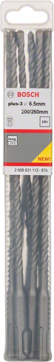 Immagine prodotto Bosch Hausgeräte Hammerbohrer plus-3 6.5x200x260mm 10 Stk. (6,5 millimetri)