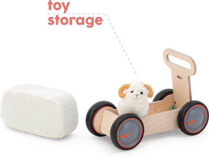 Image du produit MamaToyz Véhicule à glissière DriveMe Soft Vache