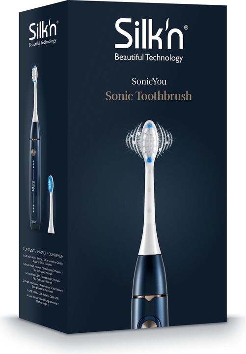 Actual product image Silk'n Sonic Toothbrush Sonic You Dark Blue (Sonic toothbrush)