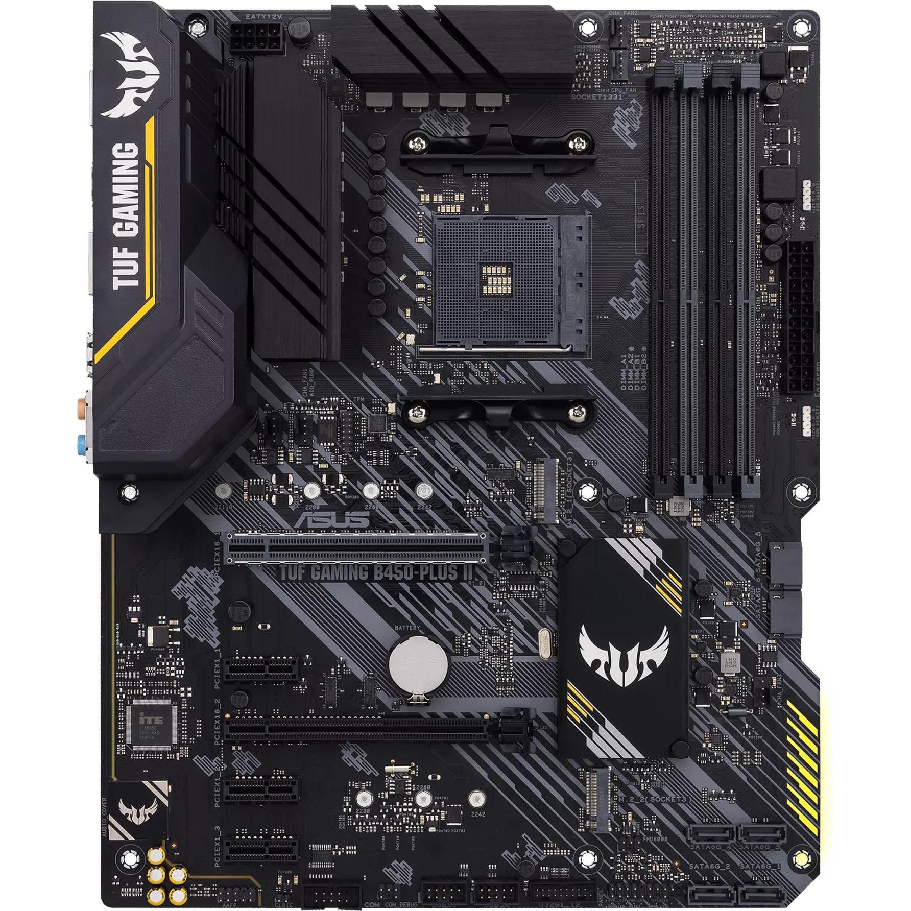 ASUS TUF B450-PLUS GAMING II (AM4, AMD B450, ATX), Mainboard