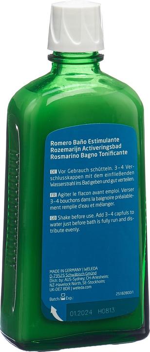 Produktbild Weleda Rosmarin (200 ml, Badeöl)