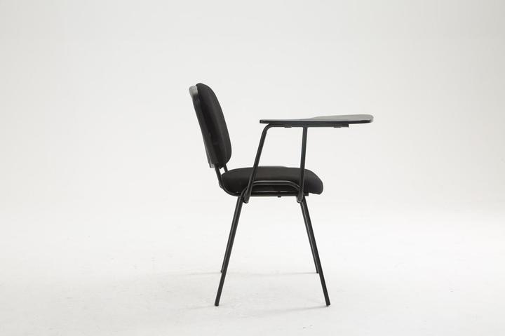 Actual product image CLP Chair Ken with Folding Table Fabric, Black