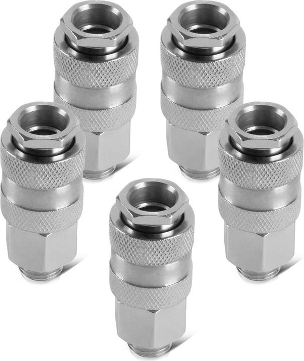 Actual product image Stahlwerk Compressed air quick coupling