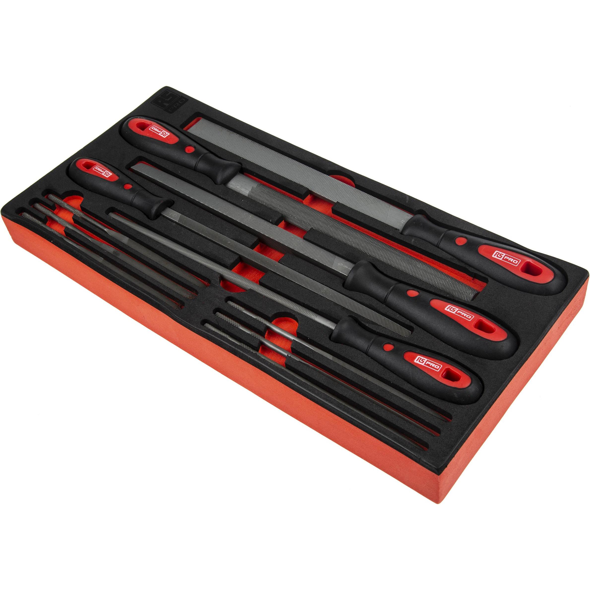 Rs Pro, Raspel + Feile, 11pc Standard and Needle File Set (160 mm)